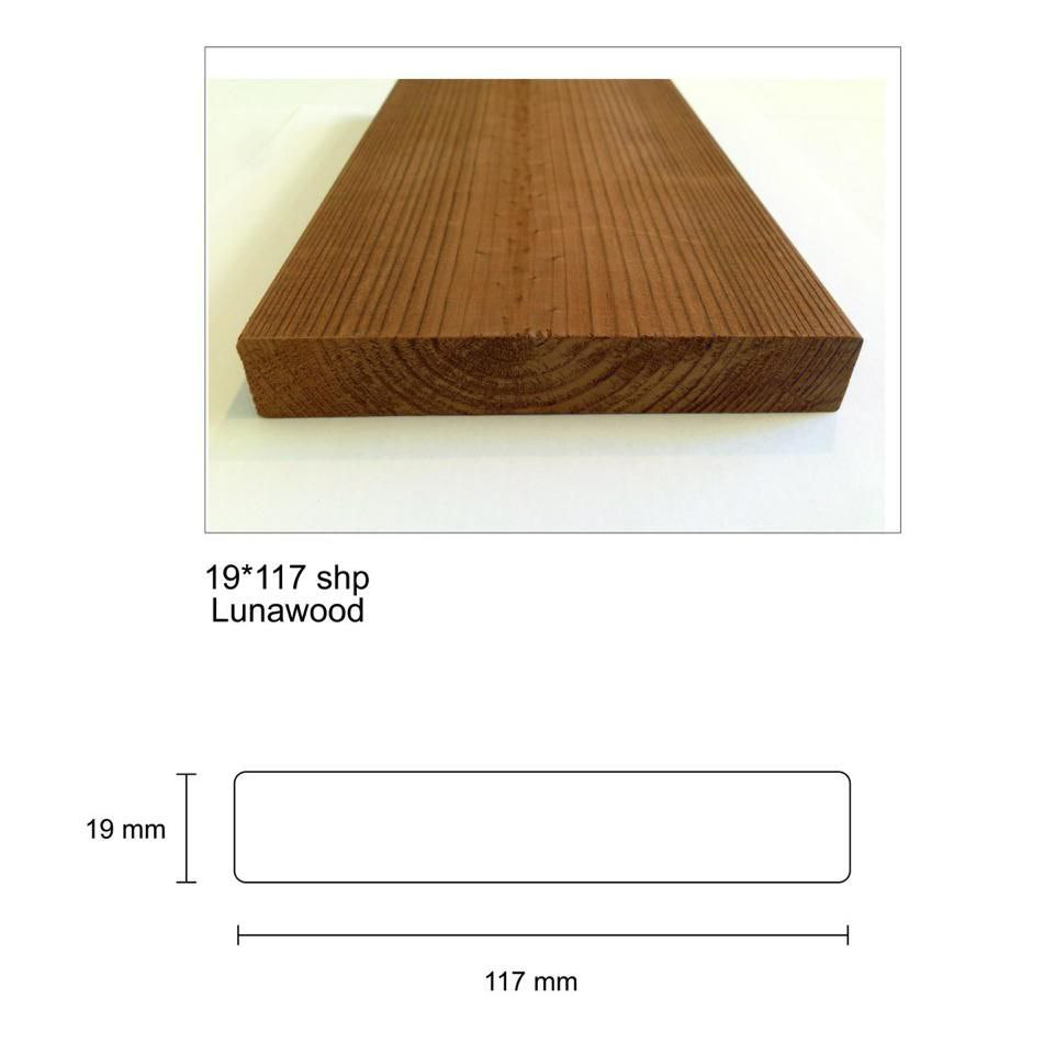 ترمووود لوناوود shp 19x117 خام
