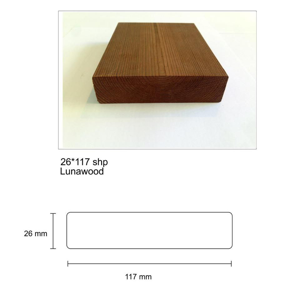 ترمووود لوناوود 26x117 shp خام