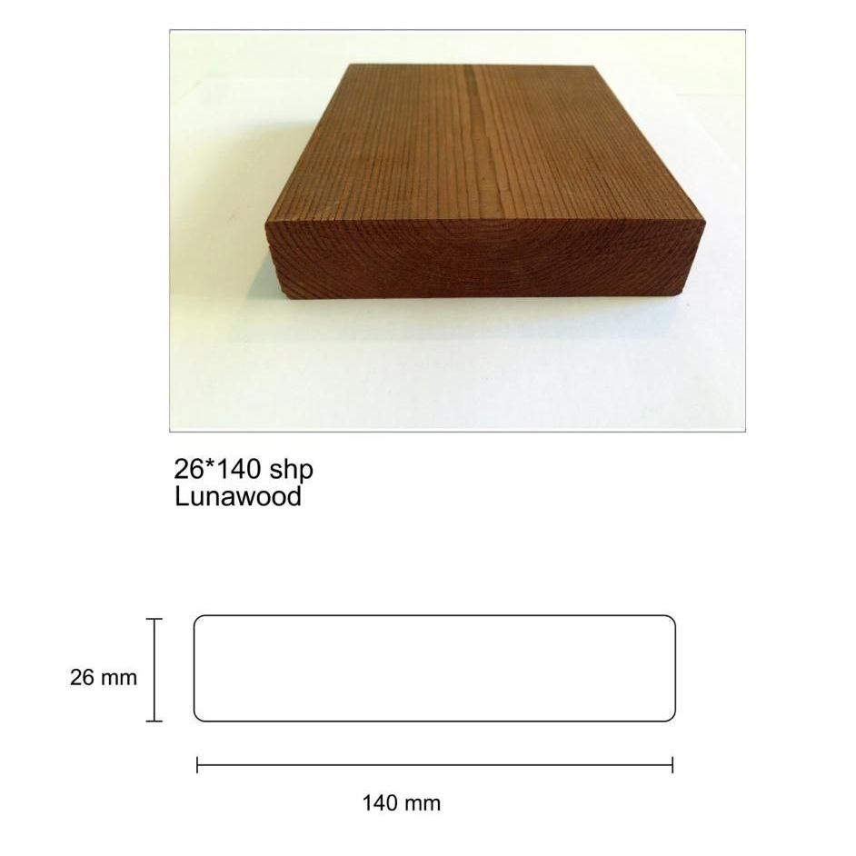 ترمووود لوناوود 26x140 shp خام